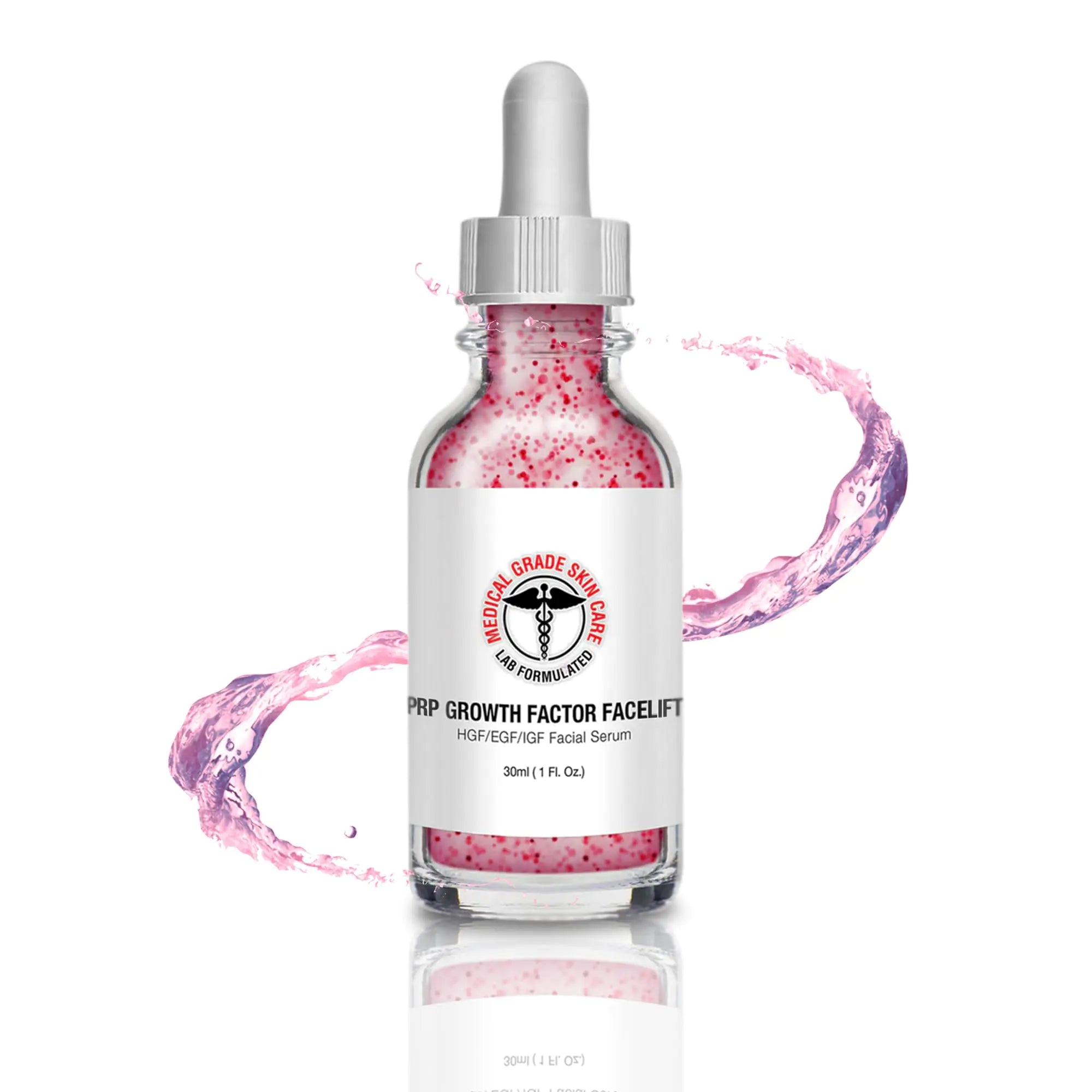 Skin Pro Skin Care Epidermal Serum for Face - PRP Facelift - IGF EGF Serum - Serum for Face Face Care HGF Serum Platelet-Rich Plasma Deep Anti-Wrinkle Serum with Jojoba Beads