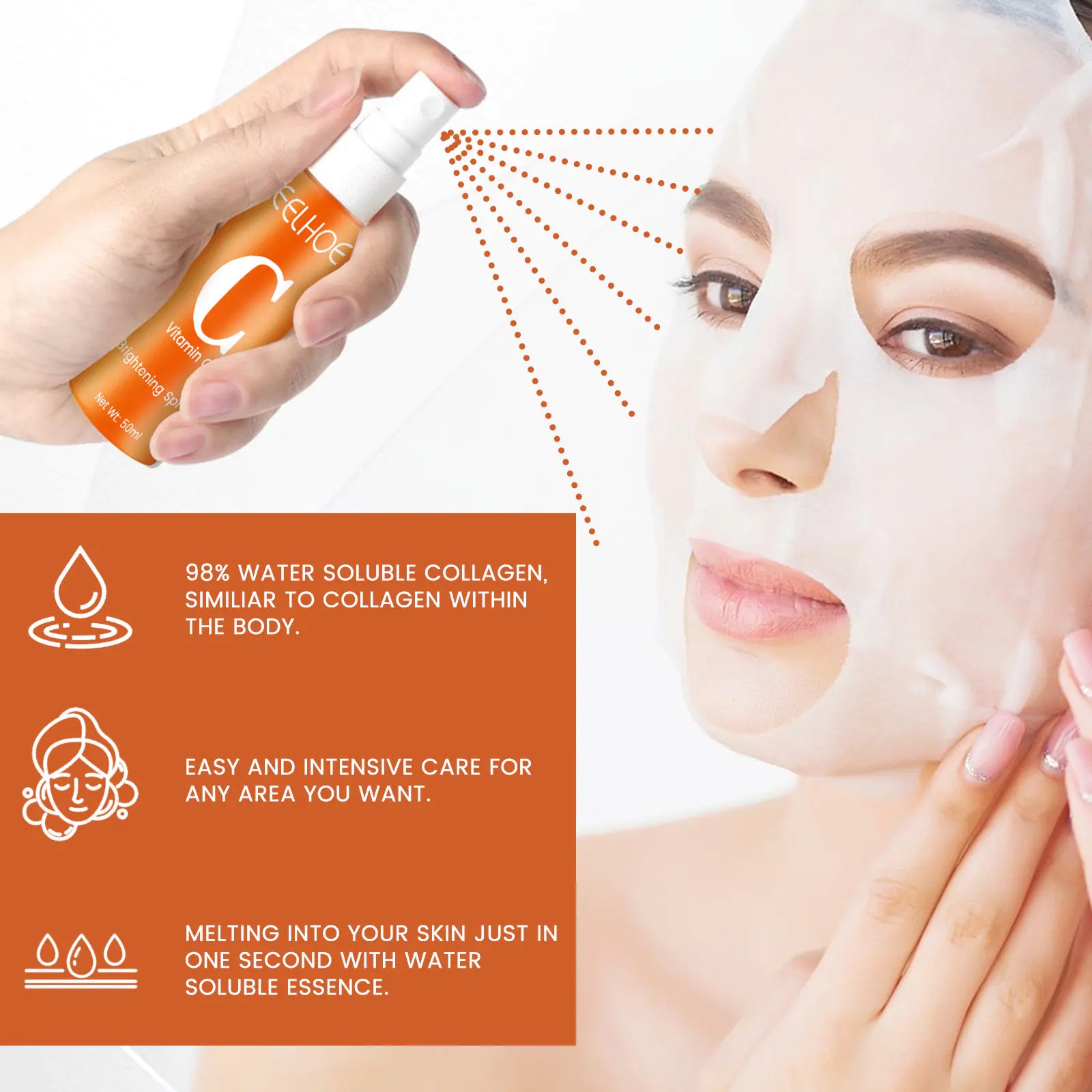 EELHOE Collagen Anti-Aging Face Mask Spray