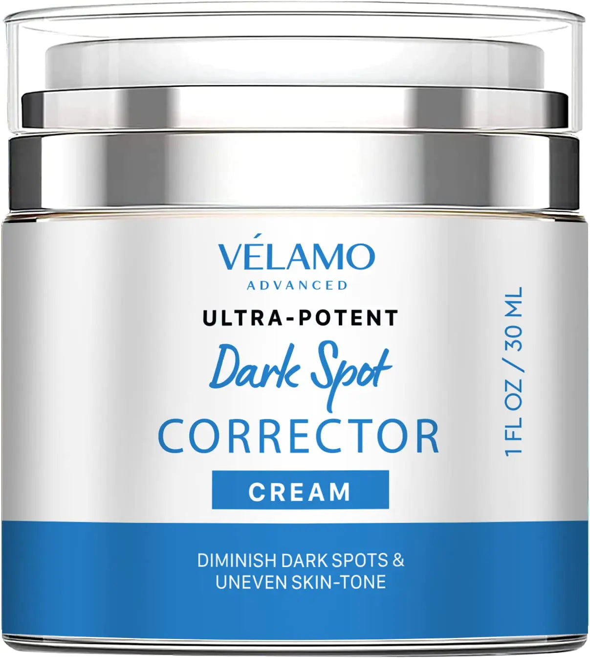 VELAMO ADVANCED Dark Spot Remover for Face and Body: Dark Spot Corrector Cream - Freckle/Melasma/Sun Spot/Age Spot/Brown Spot Remover 1 OZ/30g