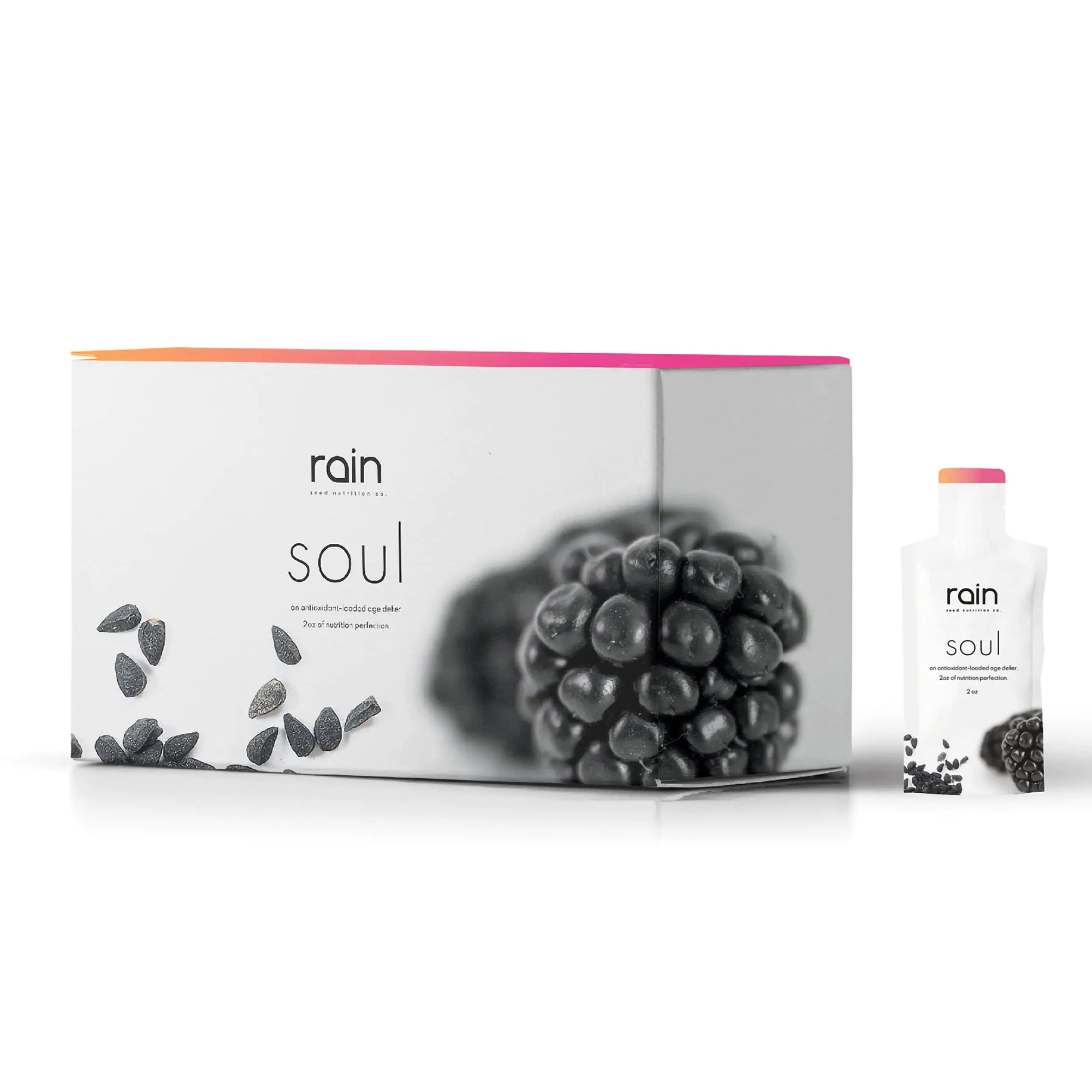 Rain Soul Antioxidant Powerful Superfoods Supplement Body Booster & Anti Aging - 2 fl.oz (30 Packets)